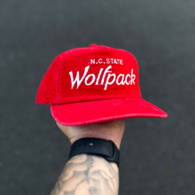 Load image into Gallery viewer, N.C State Wolfpack Sports Specialties Corduroy Hat
