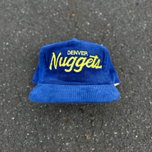 Load image into Gallery viewer, Denver Nuggets Sports Specialties Corduroy Hat
