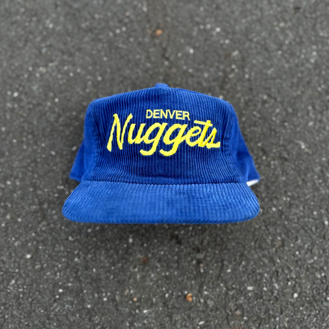 Denver Nuggets Sports Specialties Corduroy Hat