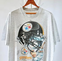 Load image into Gallery viewer, Pittsburgh Steelers Helmet Tee - XL
