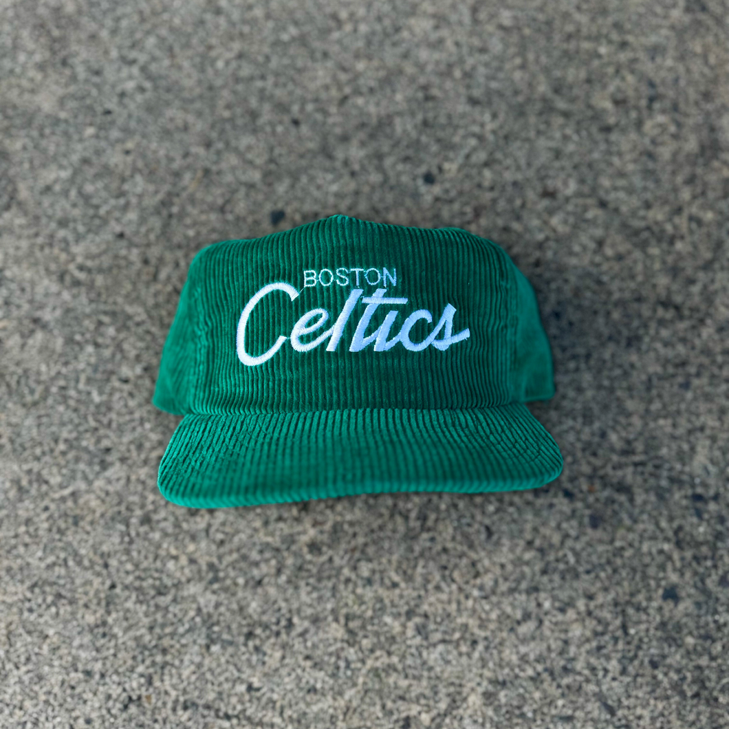 Boston Celtics Sports Specialties Corduroy Hat