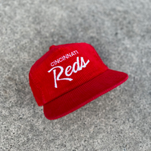 Load image into Gallery viewer, Cincinnati Reds Sports Specialties Corduroy Hat
