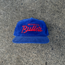 Load image into Gallery viewer, Washington Bullets Sports Specialties Corduroy Hat
