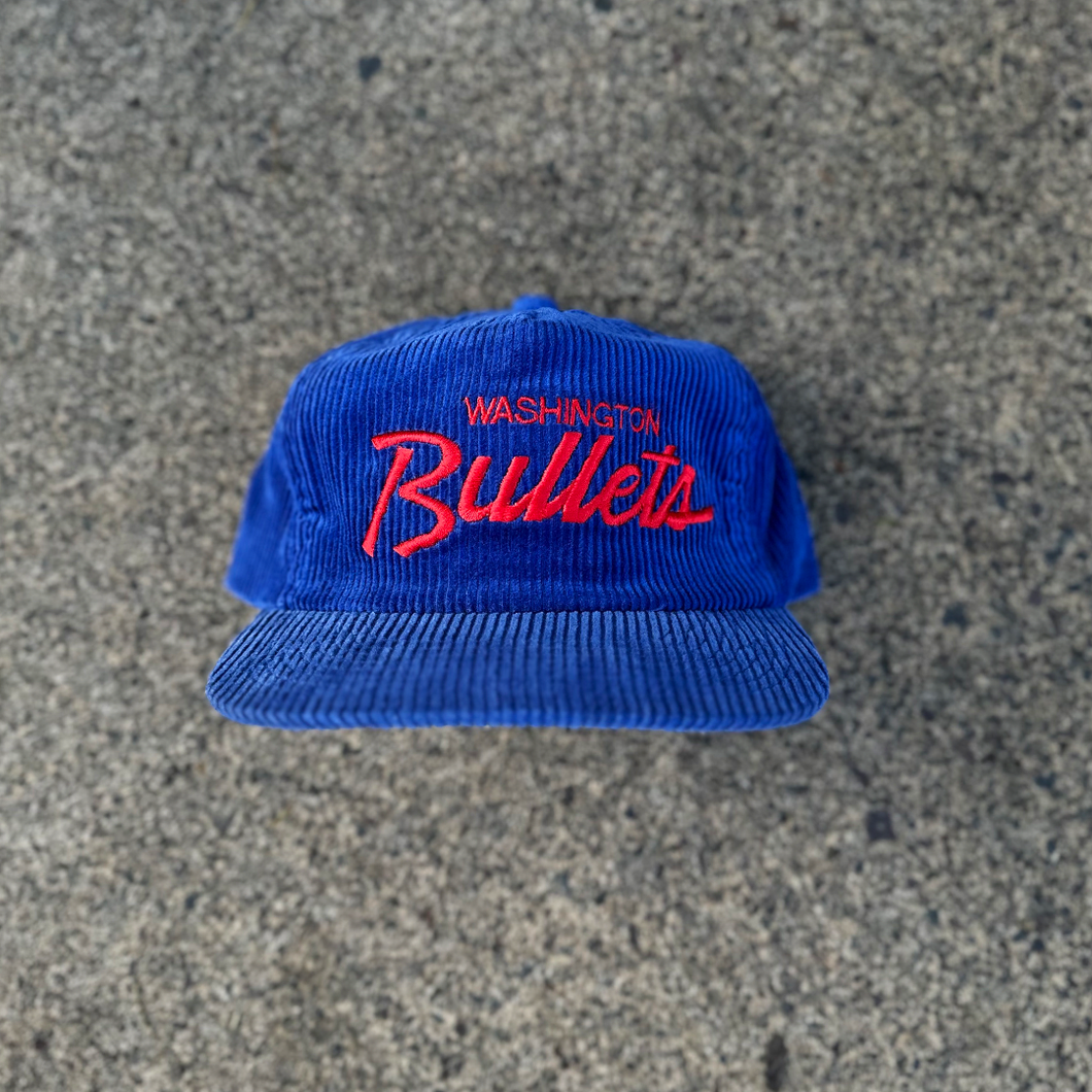 Washington Bullets Sports Specialties Corduroy Hat