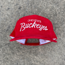 Load image into Gallery viewer, Ohio State Buckeye Corduroy Hat
