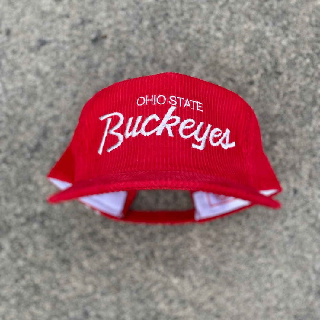 Ohio State Buckeye Corduroy Hat