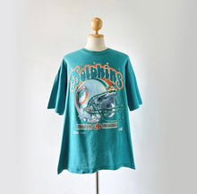 Load image into Gallery viewer, Miami Dolphins Helmet Tee - XL
