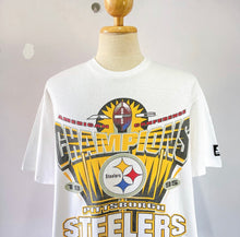 Load image into Gallery viewer, Pittsburgh Steelers 95&#39; Champs Tee - M
