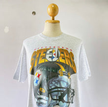 Load image into Gallery viewer, Pittsburgh Steelers Helmet Tee - L
