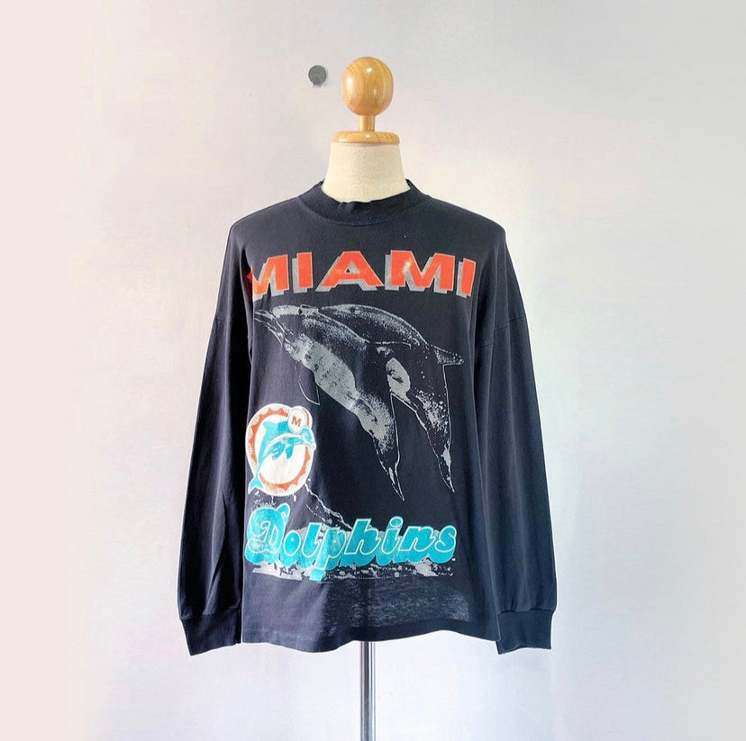 Miami Dolphins Long Sleeve Tee - L