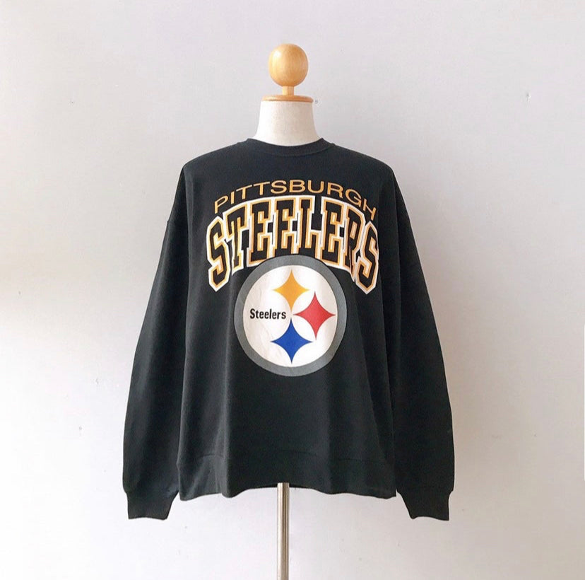 Pittsburgh Steelers NFL Crewneck - L