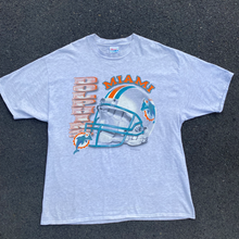 Load image into Gallery viewer, Miami Dolphins Helmet Tee - 3XL
