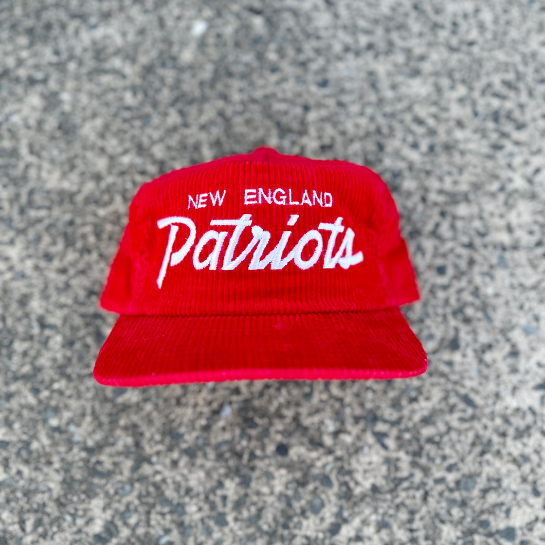 New England Patriots Sports Specialties Corduroy Hat