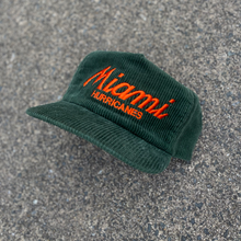 Load image into Gallery viewer, Miami Hurricanes Sports Specialties Corduroy Hat
