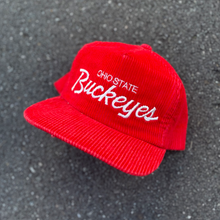 Load image into Gallery viewer, Ohio State Buckeyes Corduroy Hat

