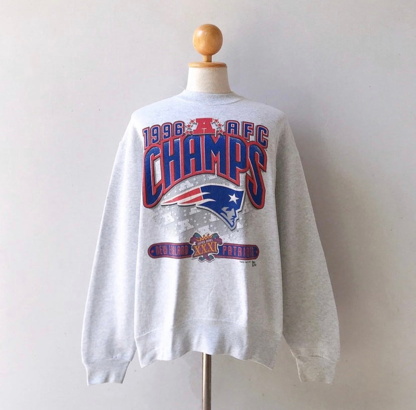 New England Patriots 96’ Champs Crewneck- XL