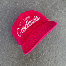 Load image into Gallery viewer, St Louis Cardinals Corduroy Hat

