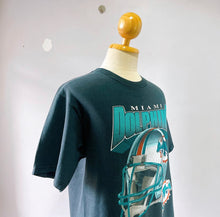 Load image into Gallery viewer, Miami Dolphins Helmet Tee - M/L
