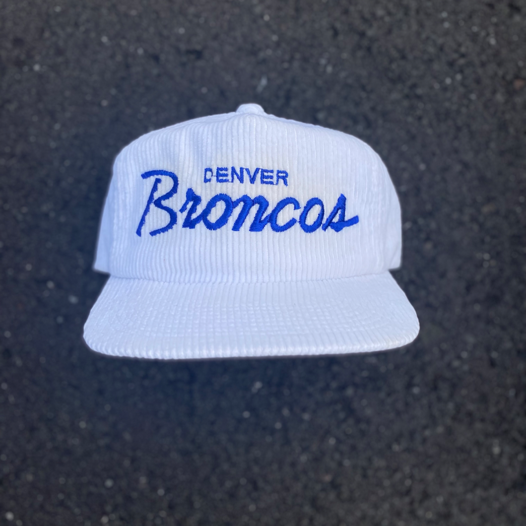 Denver Broncos Sports Specialties Corduroy Hat