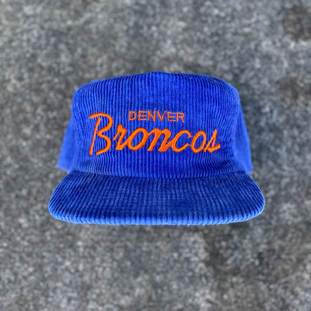 Denver Broncos Corduroy Hat