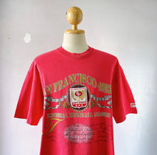 Load image into Gallery viewer, San Francisco 49ers Script Tee - XL
